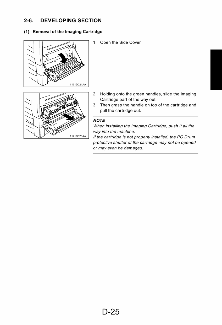 Konica-Minolta MINOLTA Di250 FIELD-SERVICE Service Manual-3